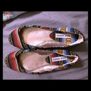 Steve Madden Serape Print Flats